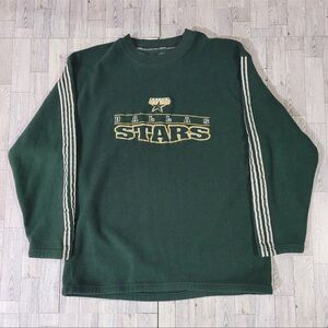 Men's Vintage Dallas Stars Green Hockey Sweatshirt Size XL